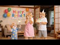 Papa Cat & Ginger Kitten Plan a Sweet Birthday Surprise for Mama Cat 🎂 | Funny Cat Videos