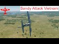 F-51K (P-51K Mustang) Sandy Attack Vietnam | DCS World | Flying Hai
