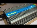 About 1000W Solar Grid Tie Inverter 110V or 220V MPPT Pure Sine Wave Inverter test