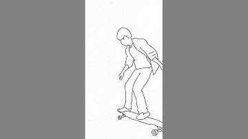 skateboarding animation on flipaclip#flipaclip #shorts #animation #2danimation #viral