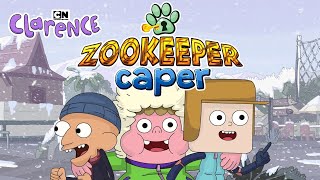Clarence Zookeeper Caper - Bust Into The Zoo To Bust Out The Animals Cn Games