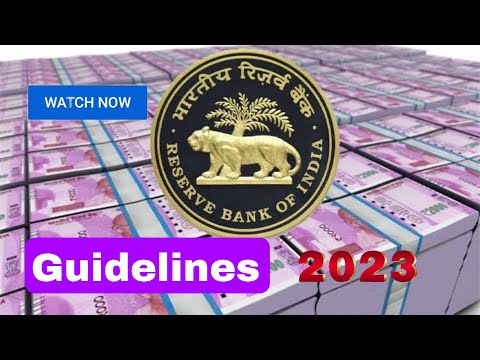RBI guidelines for changing 2000k notes 2023 | update about RBI guidelines| Reserve bank of india