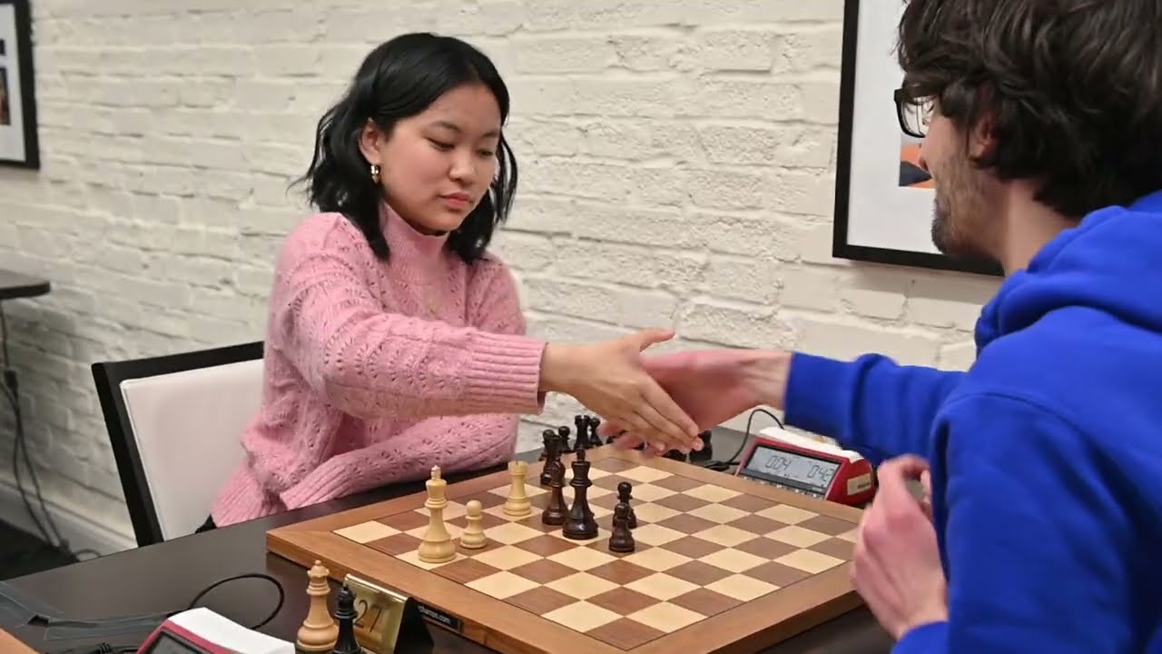 Endings of the final blitz games of the 2026 American Cup blitz tournament