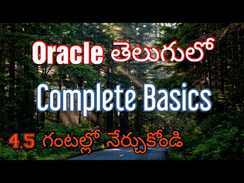 Oracle Complete Tutorials In Telugu by Kotha Abhishek