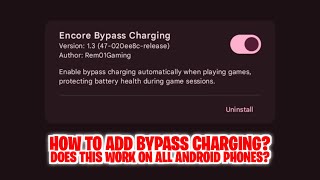 🔋 How to Add BYPASS CHARGING Feature on Android ROOT! Just Use This Module! 🔋 screenshot 4