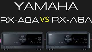 Yamaha RX-A8A  vs Yamaha RX-A6A AVENTAGE 9.2-Channel 8K AV Receiver Technical Specs Comparison