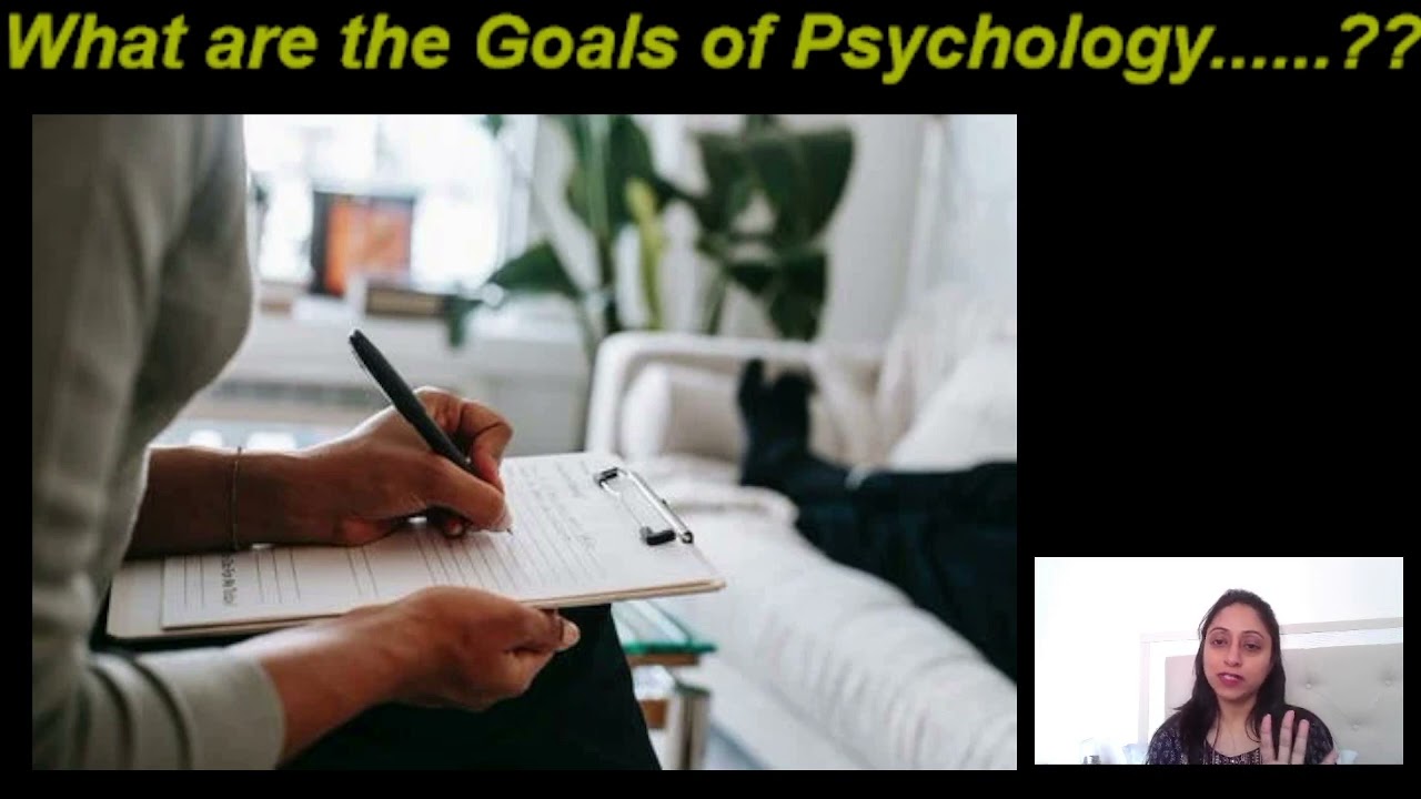 Goals of Psychology