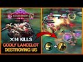 HOW TO COUNTER A FED LANCELOT WITH A TANK | Mobile Legends