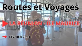 Sur le vol de... La Réunion - Île Maurice en 4k - Flight report  Reunion/Mauritius.