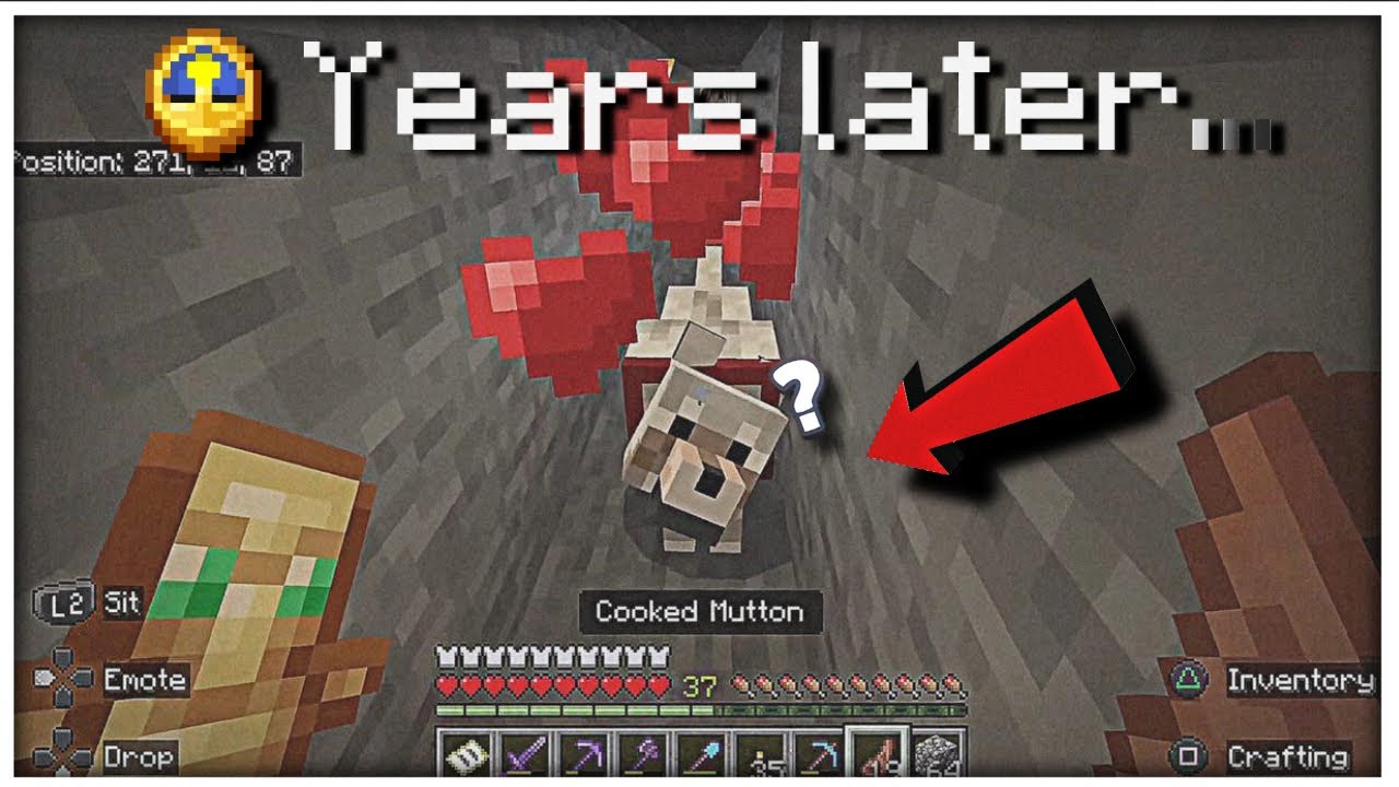 Visiting My Old Minecraft Survival World Years Later - YouTube