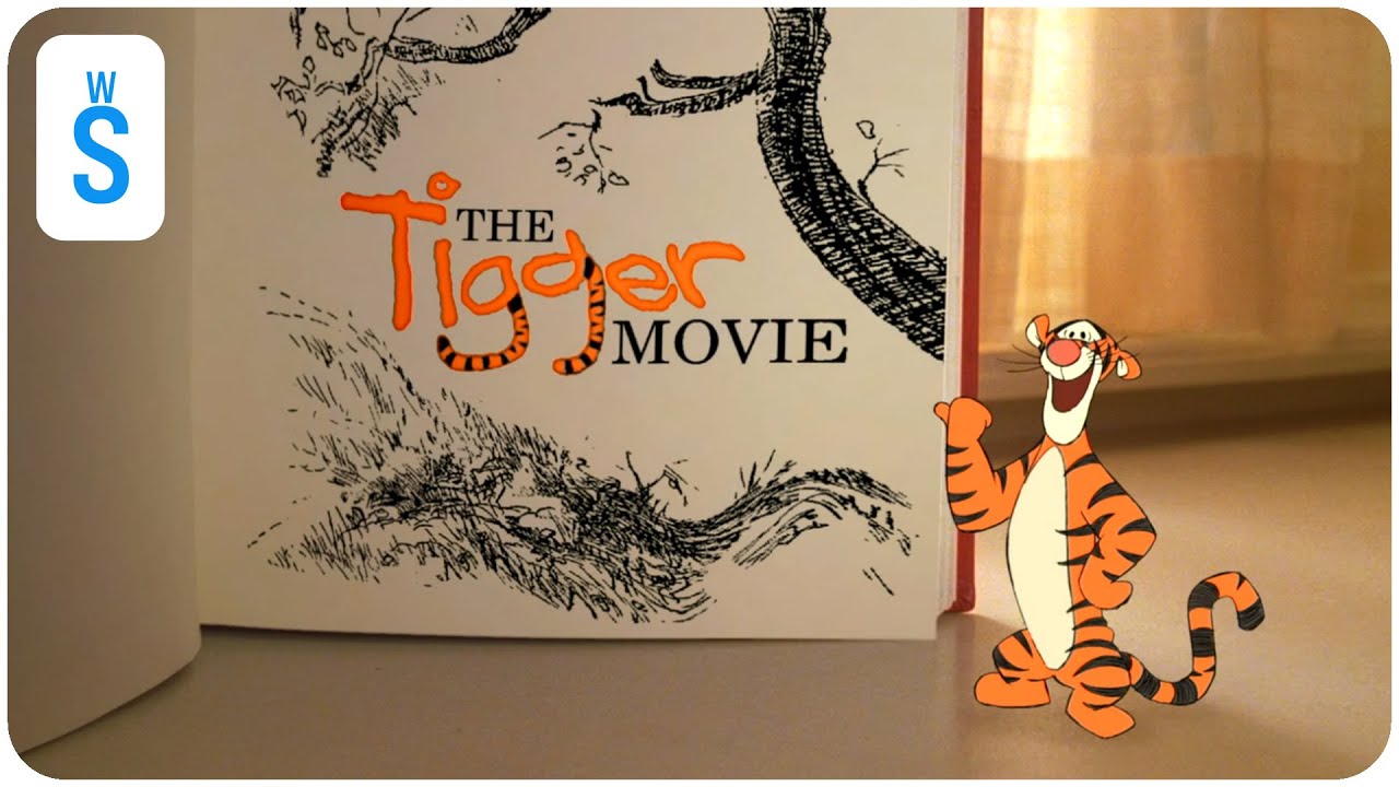 The Tigger Movie (2000) | Scene: Tigger Interrupts The Film - YouTube