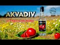 Водка особая AKVADIV со вкусом томата.