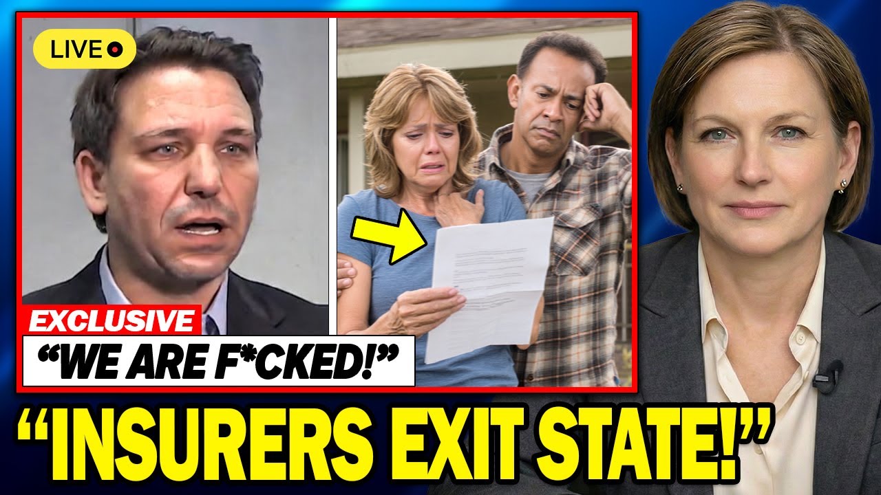 Florida Governor PANICS After Insurance Companies ABANDON Homeowners! | Enora McMilan