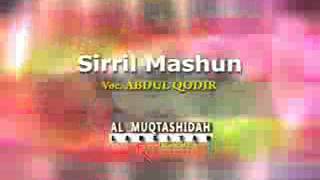 Al muqtashidah langitan sirril mashun