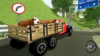 Farm Animal Transport Driving - Transport Truck - Best GamePlay Android screenshot 4