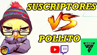 SUSCRIPTORES CONTRA POLLITOYEISON EAFC25 SANCOCHO DE POLLO ERES DIGNO DE GANARME VEN SI PUEDES