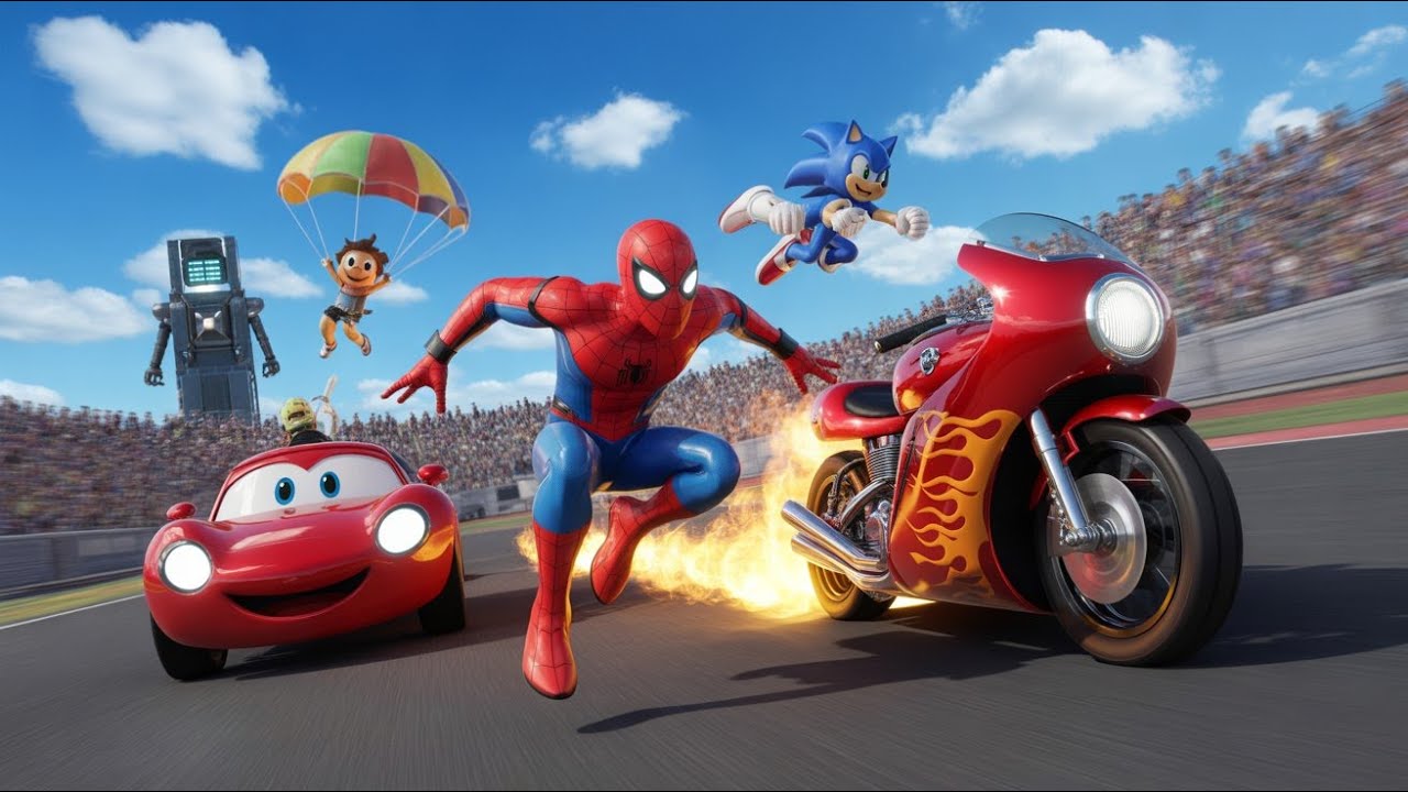 Spider-Man Waterfall Ramp Leap 🌊 GTA 5