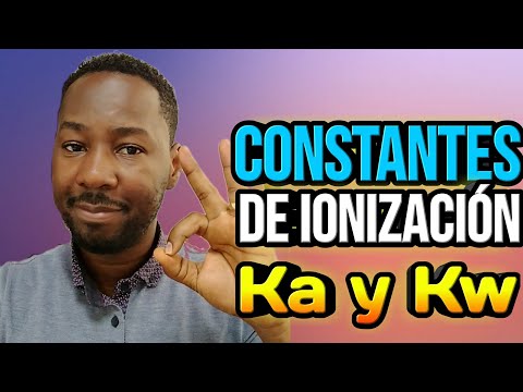 Vídeo: Diferencia Entre La Constante De Ionización ácida Y La Constante De Ionización Básica