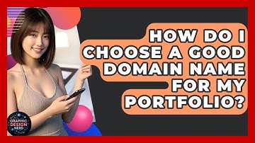 How Do I Choose A Good Domain Name For My Portfolio? - Graphic Design Nerd