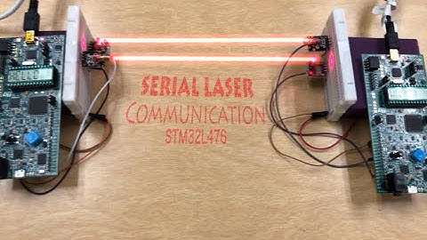Serial Laser Communication -  Final Project - Utah State University (FALL 2020)