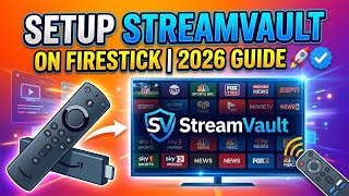 How to Setup StreamVault IPTV Player on Firestick (2026 Guide) 