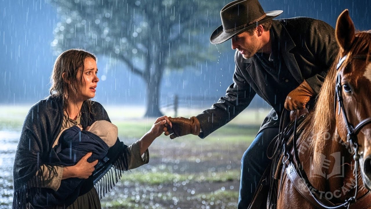 FAZENDEIRO ENCONTROU MÃE E BEBÊ NA CHUVA…SEM IMAGINAR O QUANTO ELA JÁ TINHA SOFRIDO