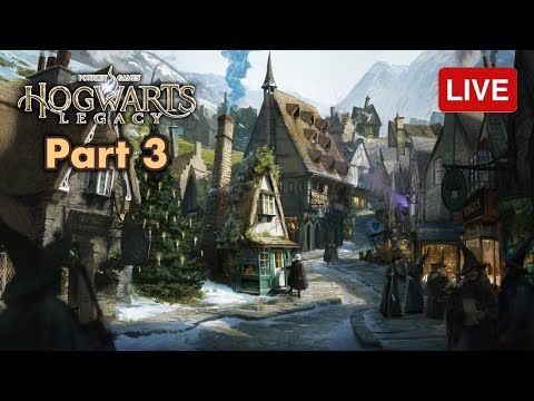 🔴Hogwarts Legacy Livestream PART 3 | zkael★ @zkael