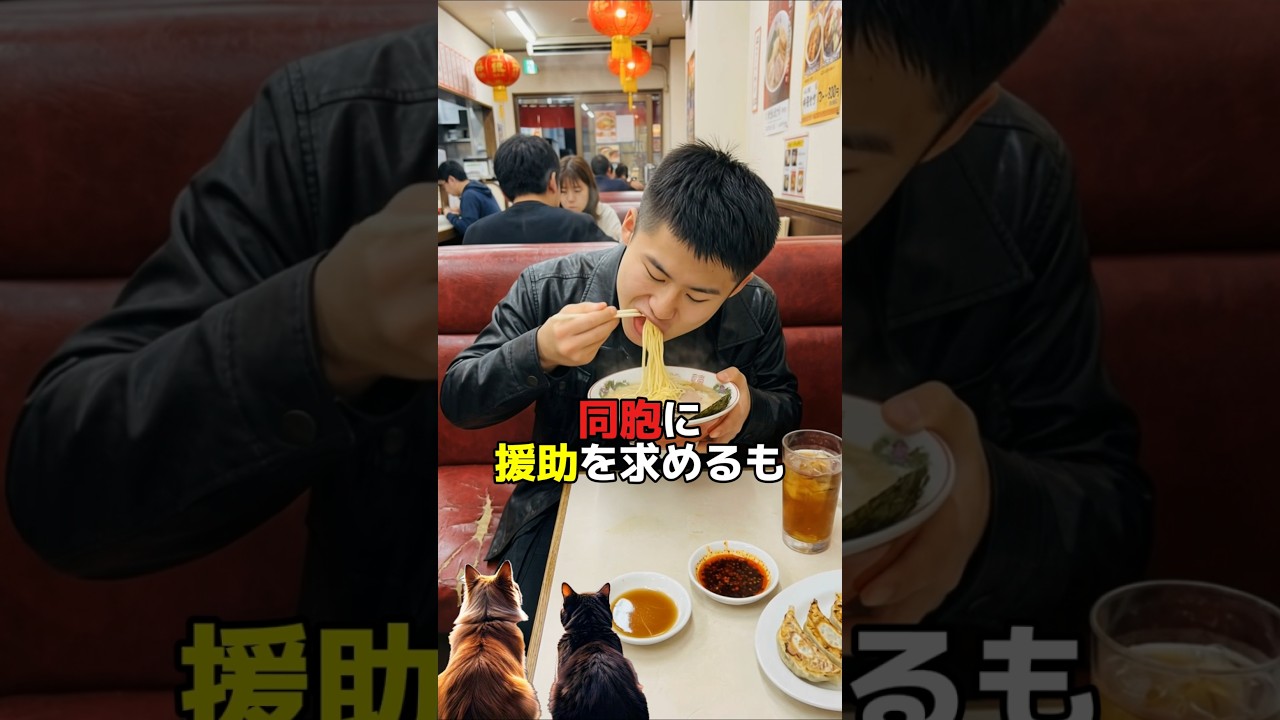 金がないのにラーメンを注文するとどうなるのか? #スカッと