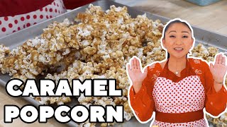 Homemade Caramel Popcorn!
