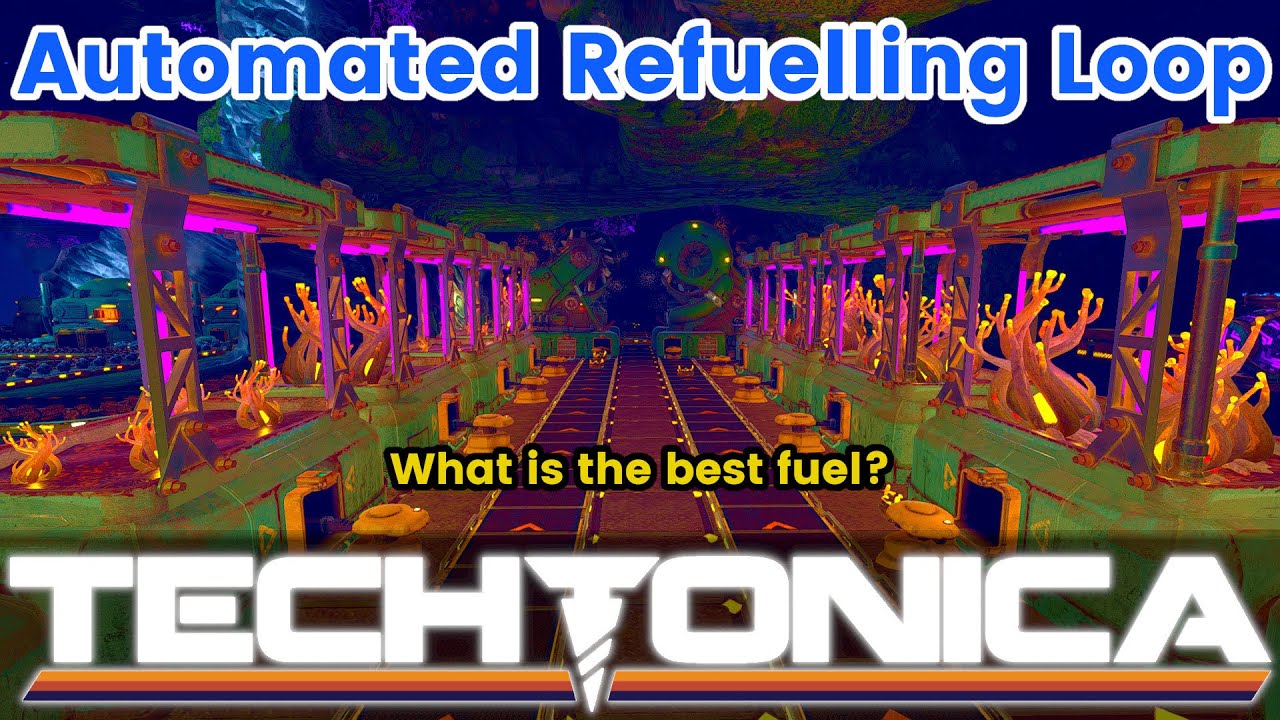 Automated Refuelling Loop - Feed the Smelters and Drills in Techtonica