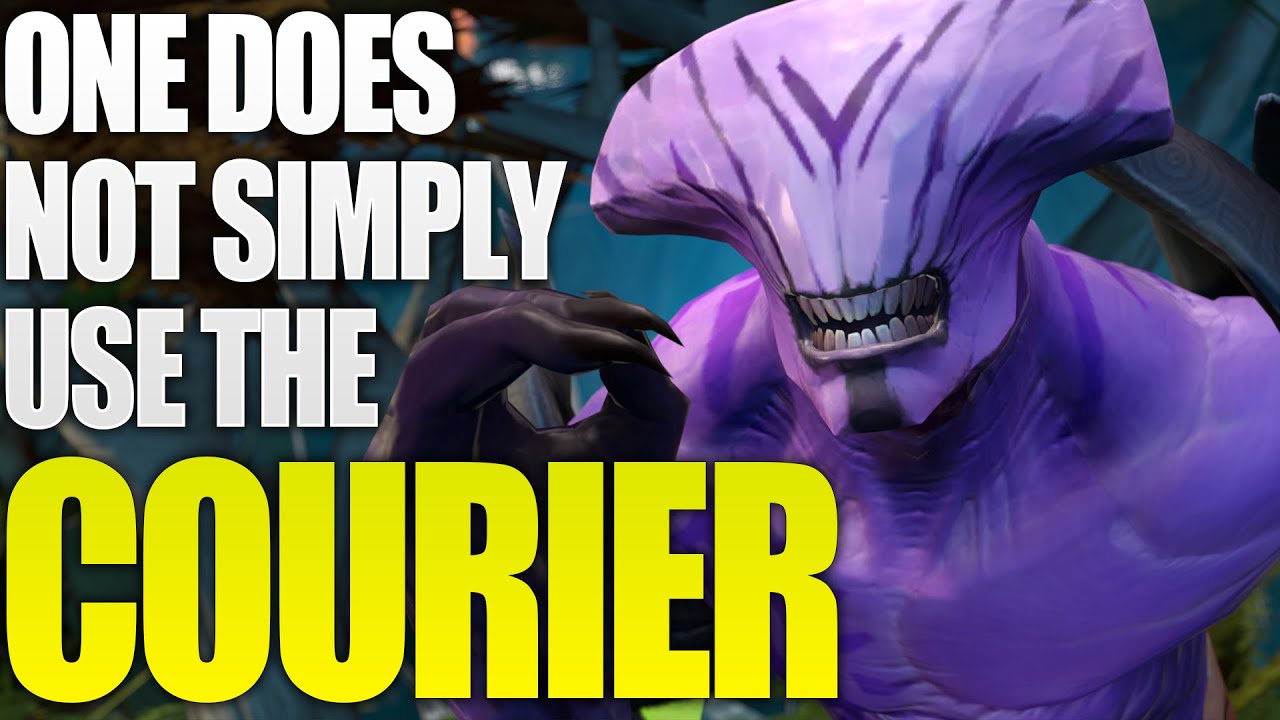 Dota 2 One does not simply use the Courier