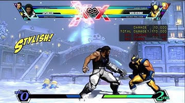 UMvC3: Amaterasu and Spencer team combos (day 1)