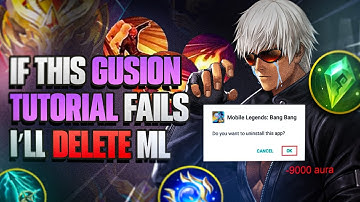 If this GUSION Tutorial fails, I