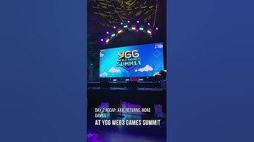 YGG Web3 Games Summit Day 2 Recap