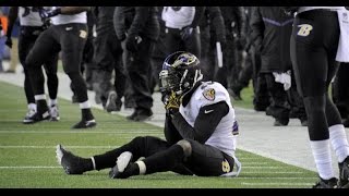 Terrell Suggs teaches Matt Elam how to tackle