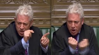 John Bercow: Speaker explodes at Boris Johnson for Commons suspension 'outrage'