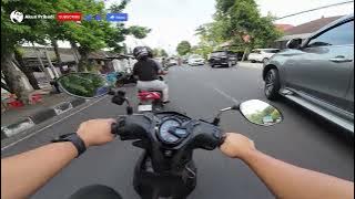 Motovlog Sore di Kota Mataram / Suasana Sore Pulang Kerja di Kota Mataram / Motovlog Mataram Lombok