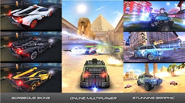 Overload MOBA Car Shooting Android Gameplay