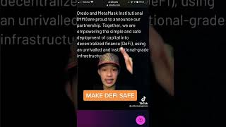 Qredo (QRDO) is for Cyber security and Block Chain protection making Defi Safe! #qredo