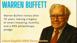 Details Warren Buffett  🧓🏻 Learn English Through Story Level 3 Graded Reader 🎧 Intermediate English Practice Update