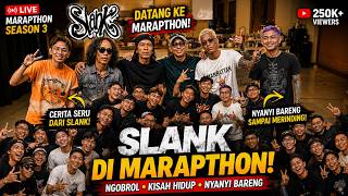 SLANK ROCKS MARAPTHON HEADQUARTERS! 🎸 Impromptu Concert & Legendary Stories | #Marapthon S3