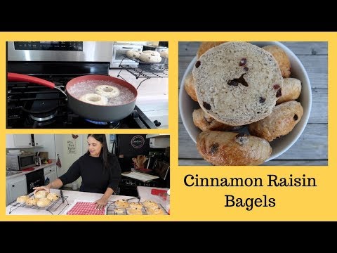 How to Make Cinnamon Raisin Bagels