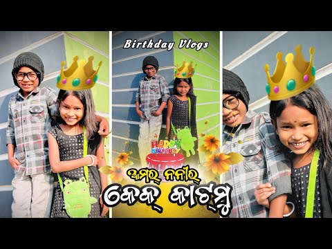 ଆମର୍ ନନୀର୍ କେକ୍ କାଟମୁ ॥ janamdin manmu 🥳 #vlog #video