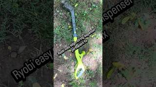 How to fix, ryobi easy edge weed eater string dispenser #ryobi #fix #hack #weedeater #lawn