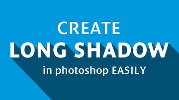 Create Long Shadow in Photoshop Easily | Photoshop quick tips