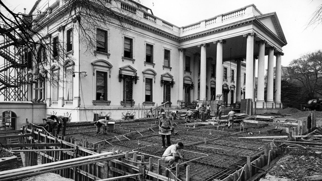 History of White House renovations