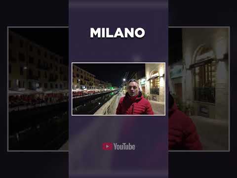 Caminando por Milano en Italia