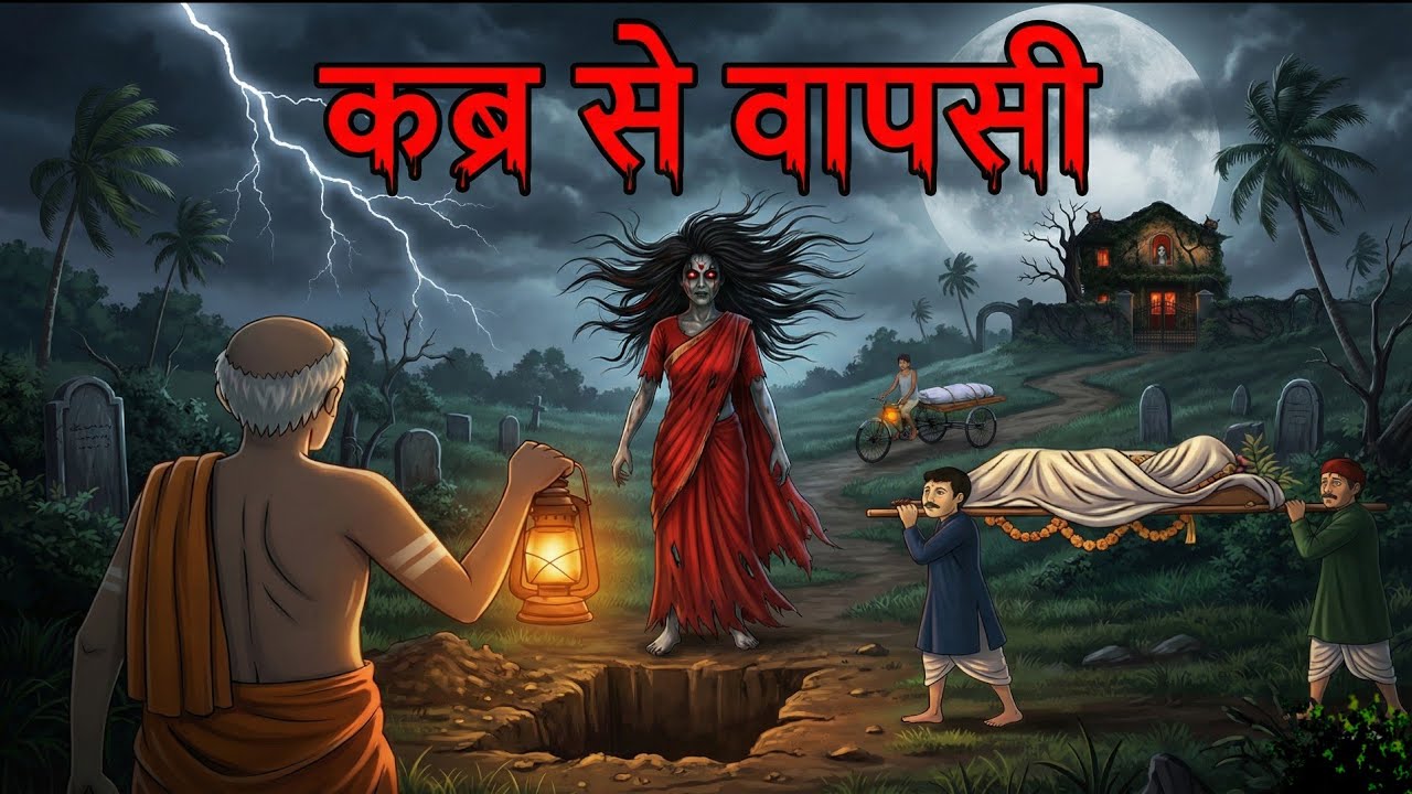 कब्र से वापसी|Kabra se wapasi | Hindi Horror Story | Bhutiya kahaniyan | Haunted | Cartoon