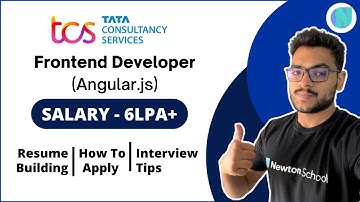 TCS Hiring For Front End Developer (Fresher/Experienced)🔥 | Salary 6 LPA+