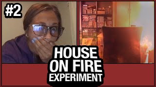 HOUSE ON FIRE EXPERIMENT on OMEGLE #2!